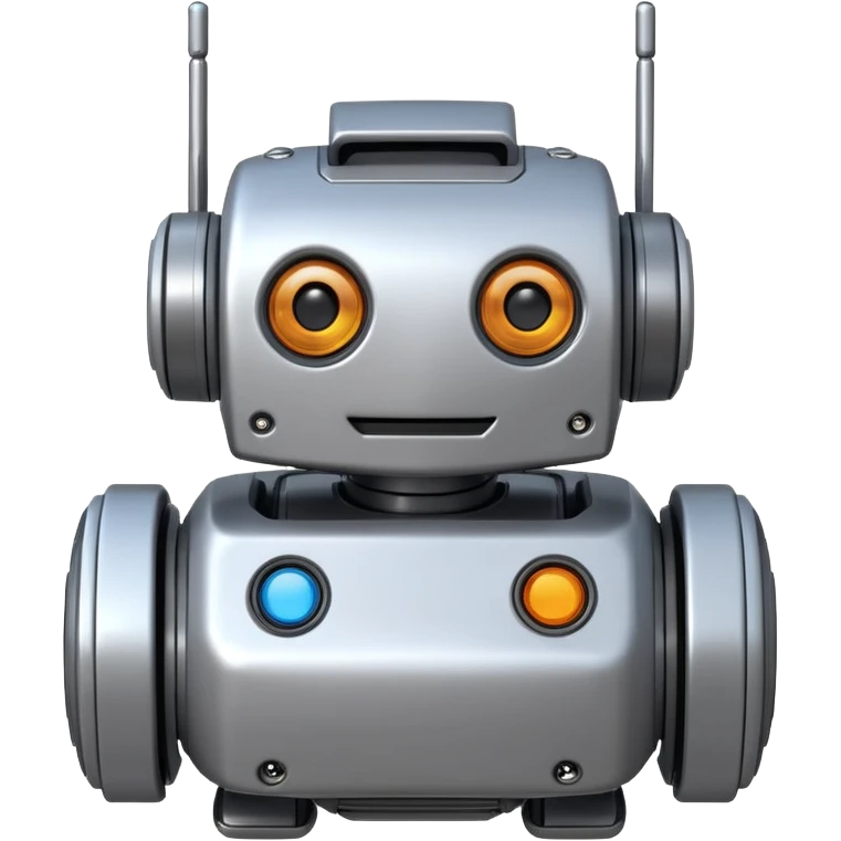 Robot cozmo smiling emoji