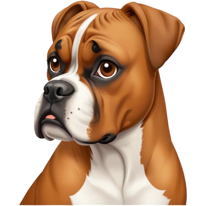 Boxer dog  emoji
