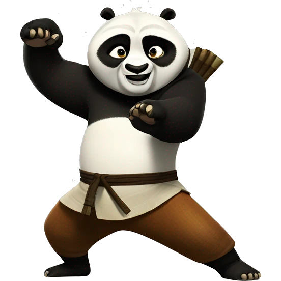kung fu panda emoji