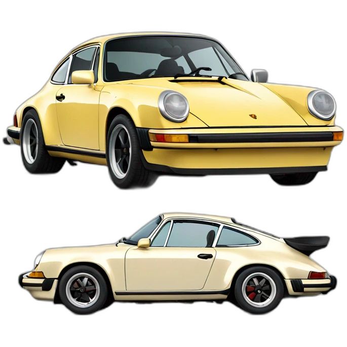 porsche 911 récente emoji