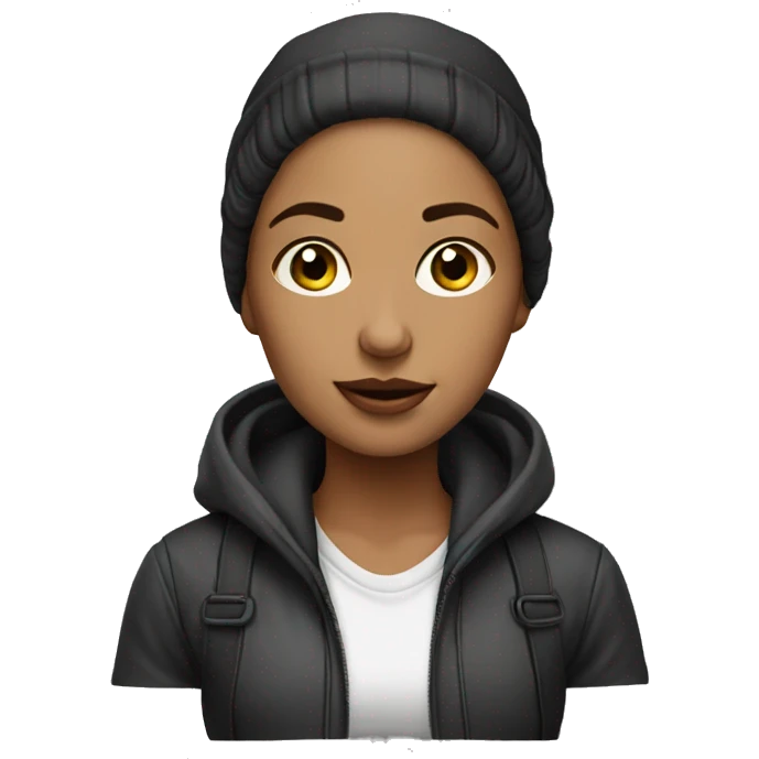 British chav girl emoji