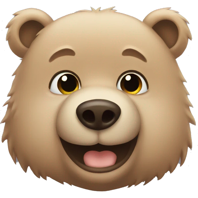 Bear love emoji