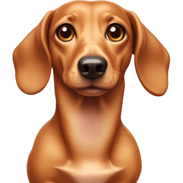 weiner dog emoji
