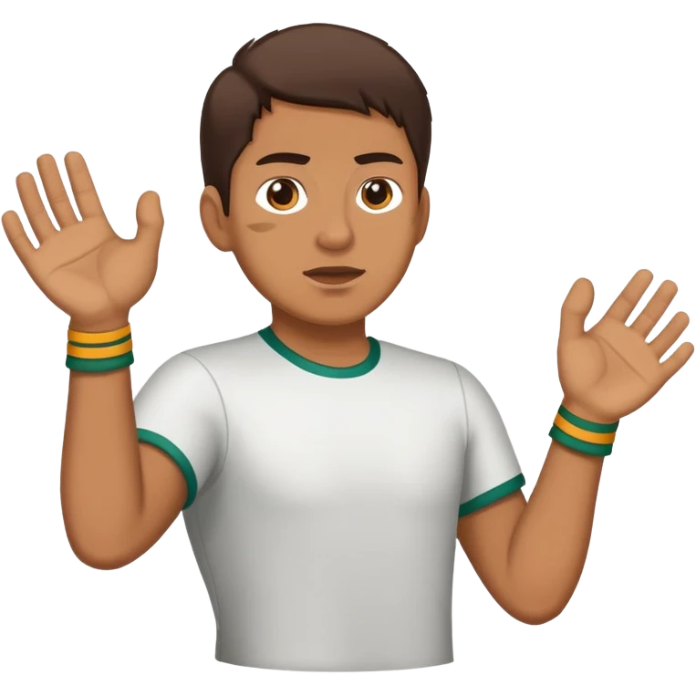 Give me a hand throwing a chancla  emoji