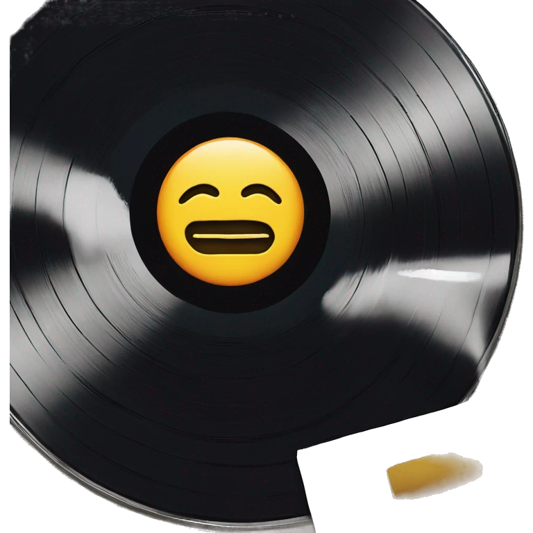 record vinyl  emoji