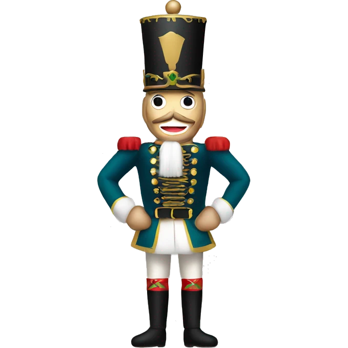christmas nutcracker full body emoji