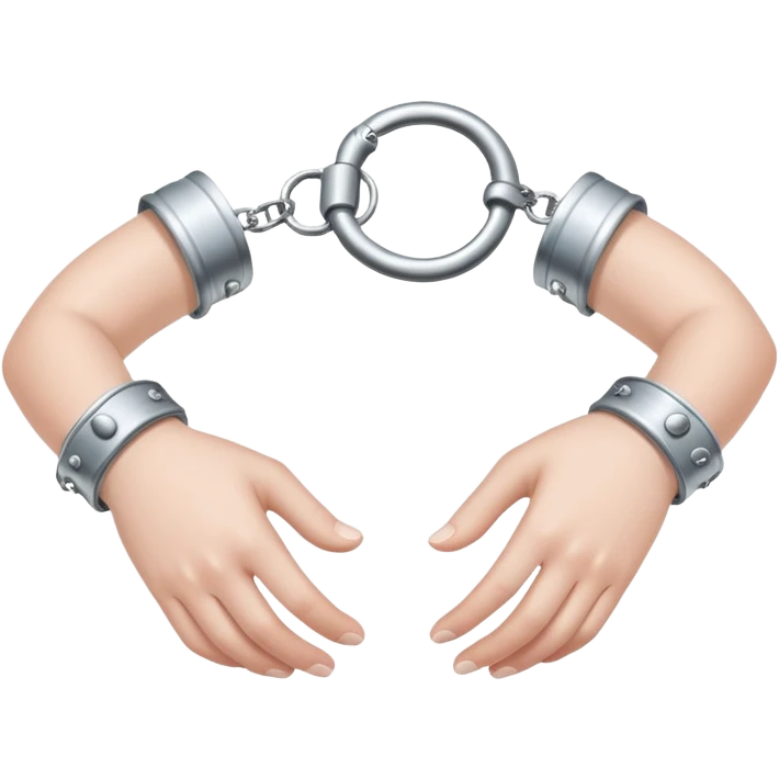 cuffed hand emoji