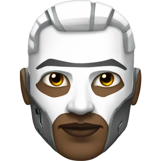 Cyborg DC emoji