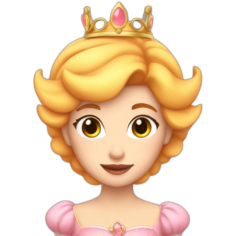 Princesse peach emoji