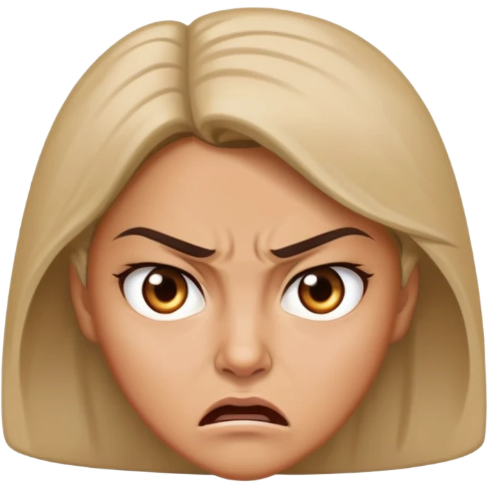 In love but mad at her  emoji