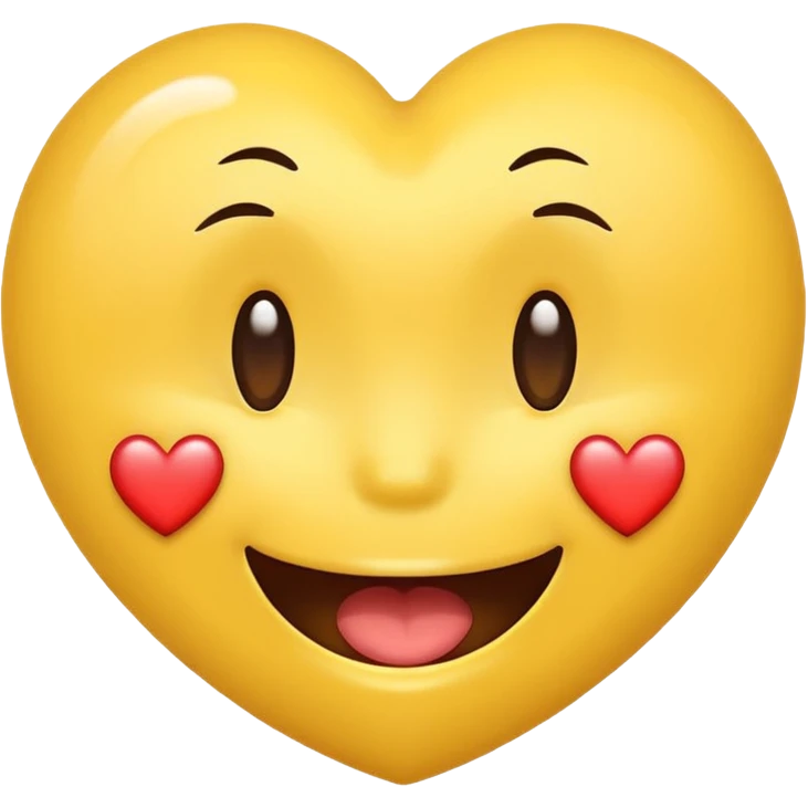 Smiley face, heart eyes, drooling, in love emoji