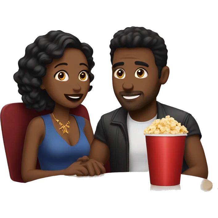 Date night at the movies emoji