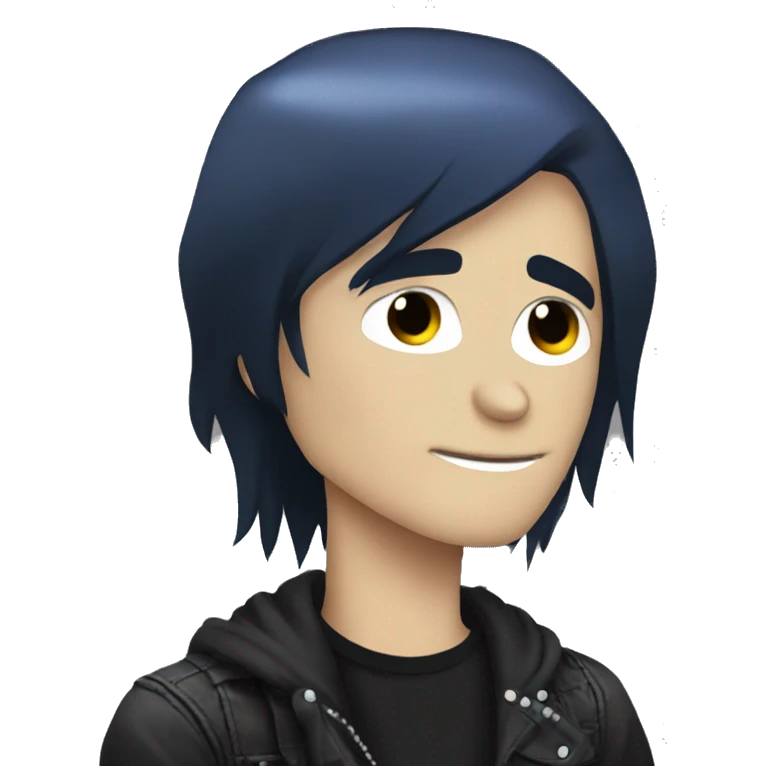 Emo dude who looks like Gerard Way emoji