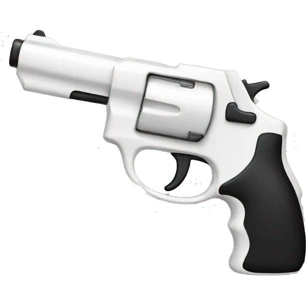 White gun emoji