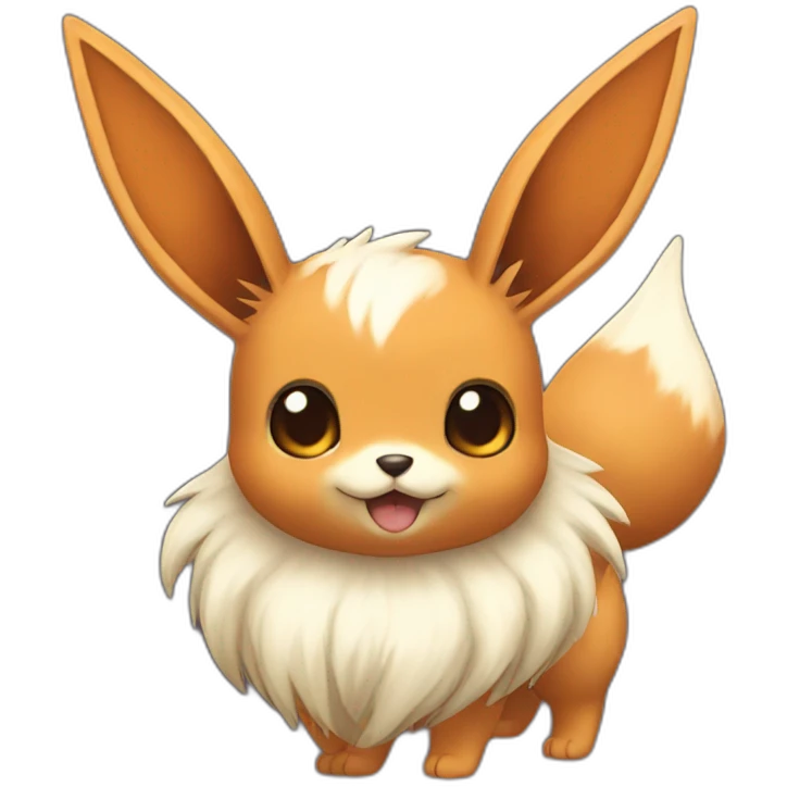 Eevee orange flaeron emoji