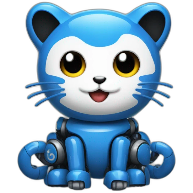 Github Octocat Robot emoji