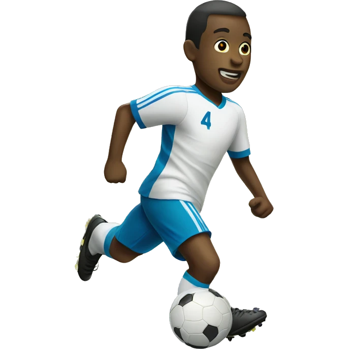 playing soccer  emoji