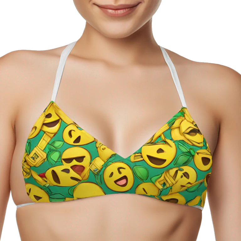 Woman bikini top emoji