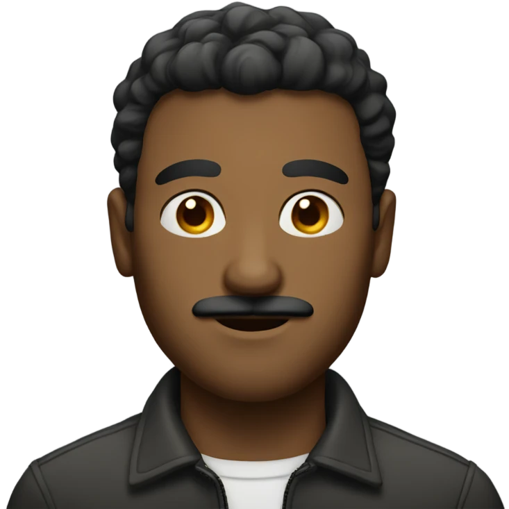 Man with small mustache emoji