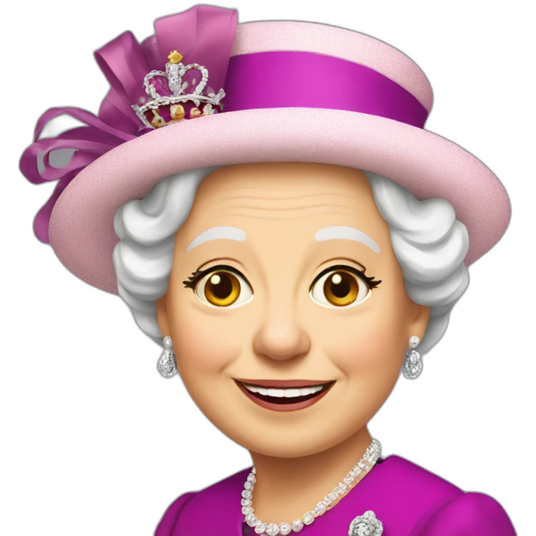 Queen Elizabeth II spanish emoji