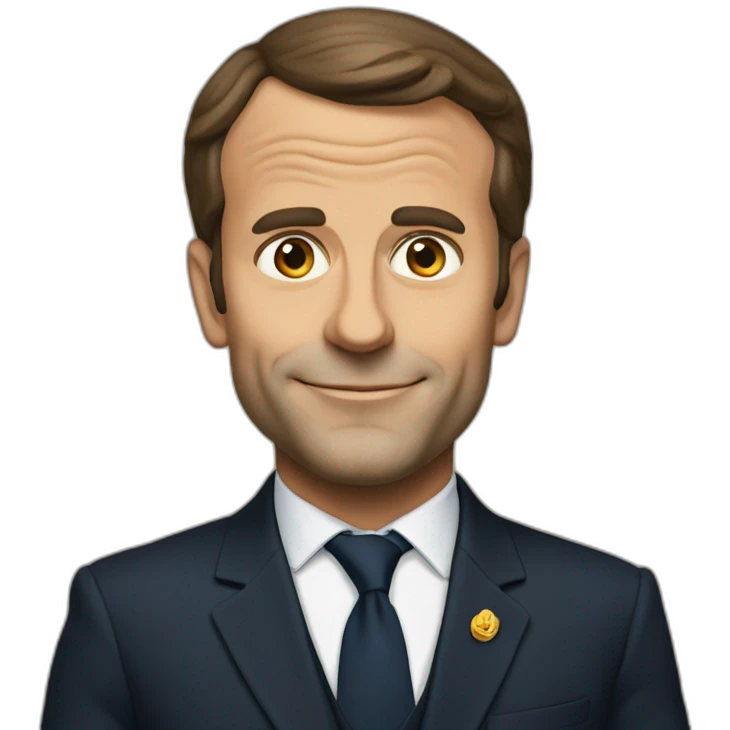 Emanuel Macron emoji