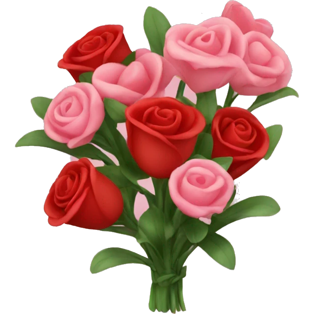 valentine flowers emoji