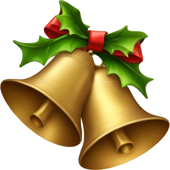 christmas bells emoji