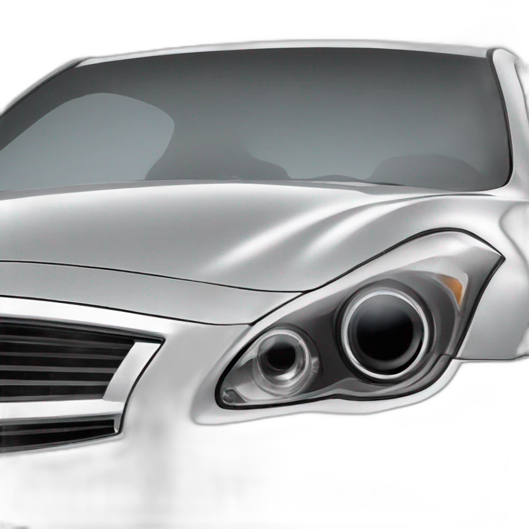 black infiniti g37 custom headlights emoji