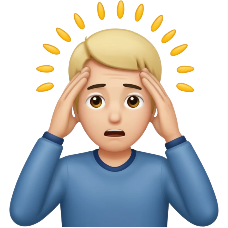 Shocked faint backwards with back of hand on forehead emoji