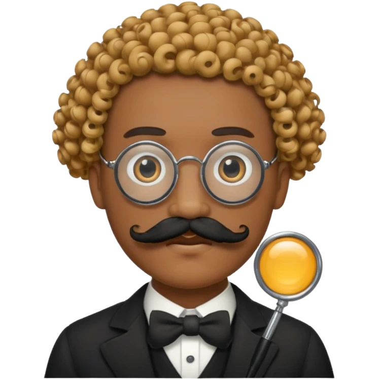 mustache monocle emojis emoji