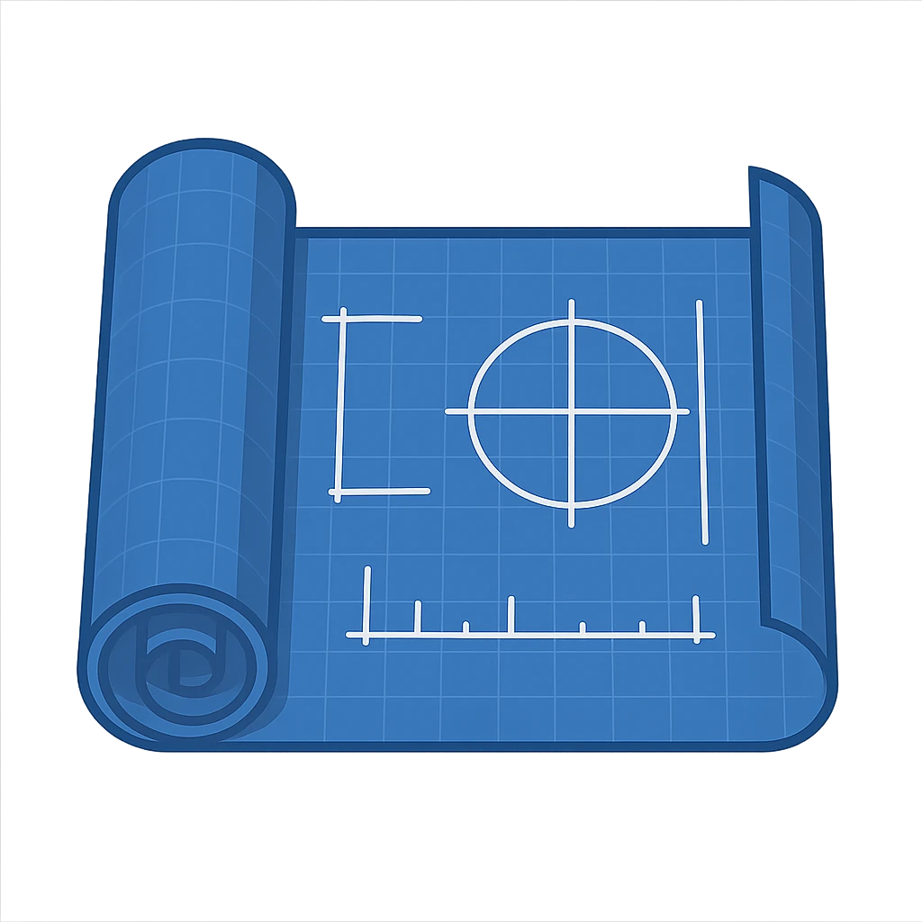 blueprint roll in general style emoji