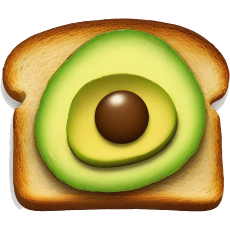 Avocado toast emoji