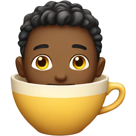 Boy in a cup emoji