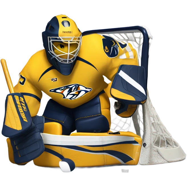 Nashville predators goalie emoji