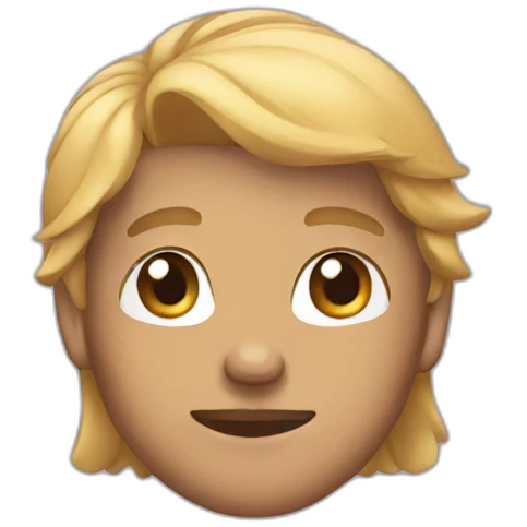 a person with studs emoji