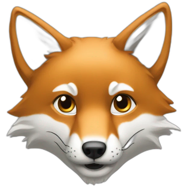 Renard blanc emoji