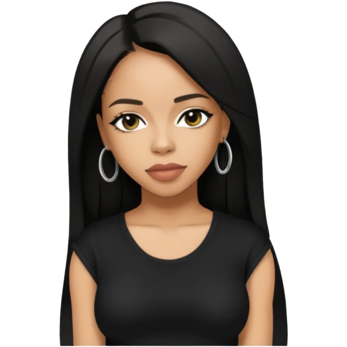 Aaliyah , R&B Female Singer emoji