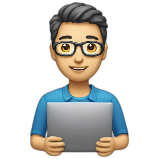 software developer with pc emoji
