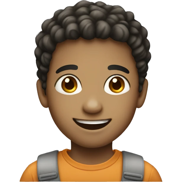 smiling boy with light skin emoji