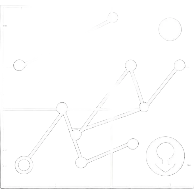 black and white chart emoji
