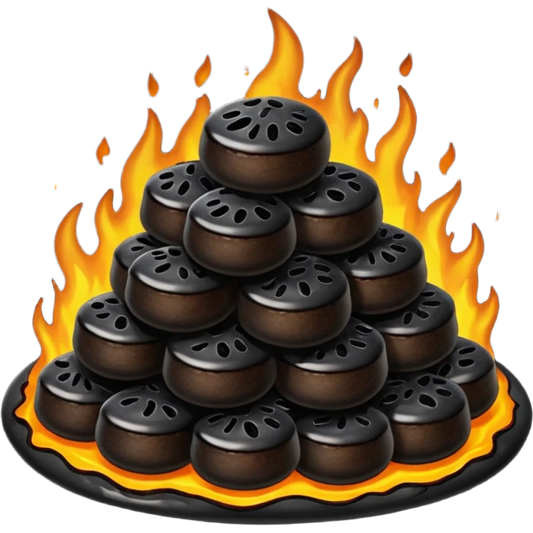 black food emoji