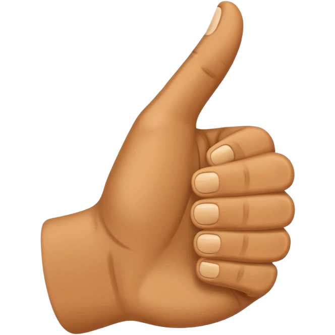thumbs up hand emoji