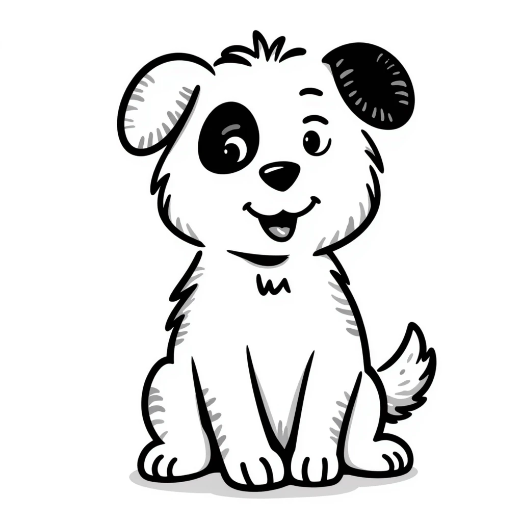 a dog emoji