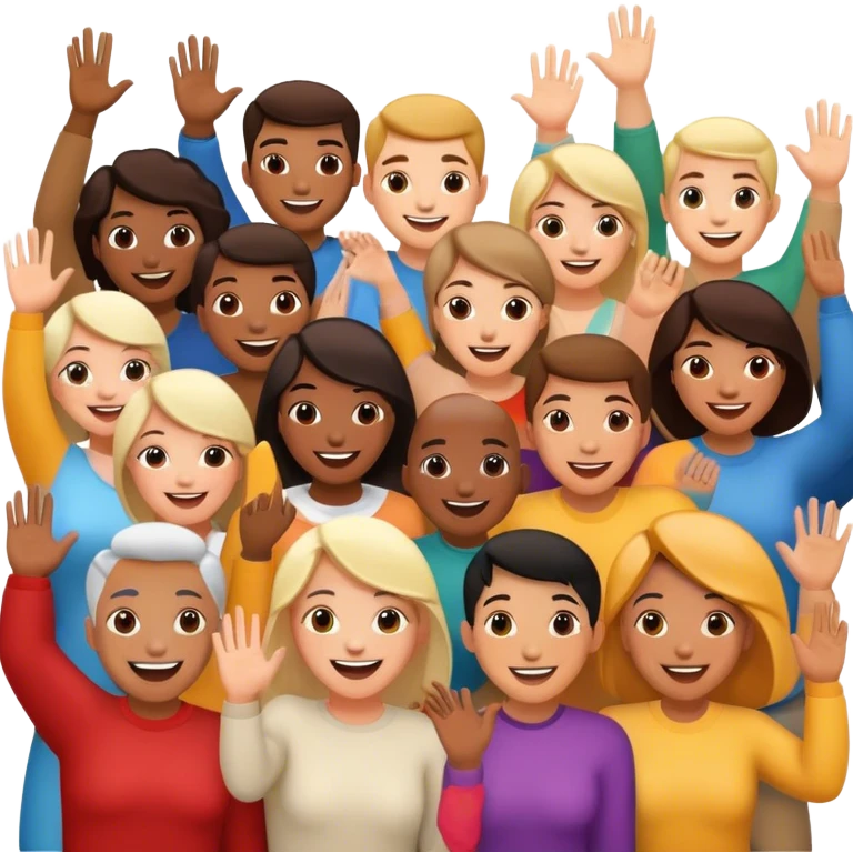 People getting happy news  emoji