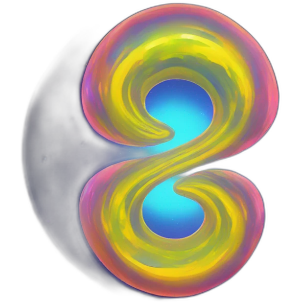neon goo swirl portal emoji