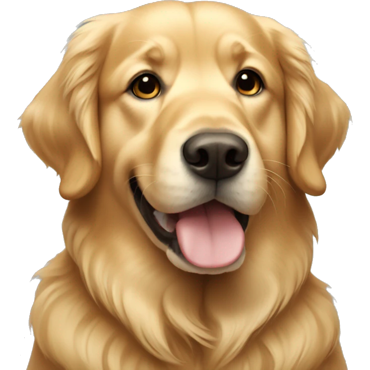 Golden retriever  emoji