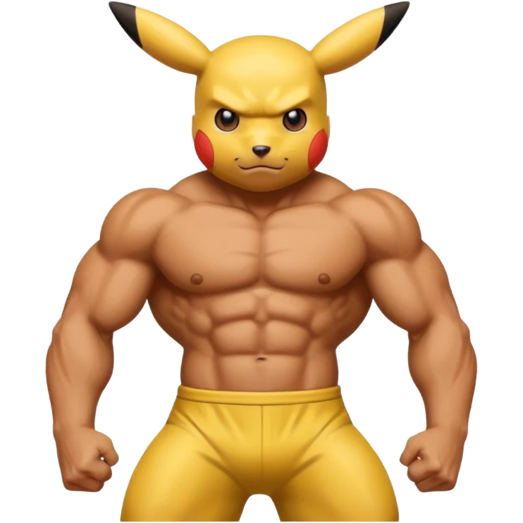 GigaChad picachu emoji