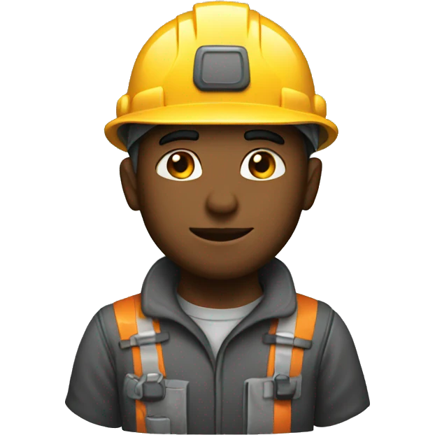 mine worker emoji