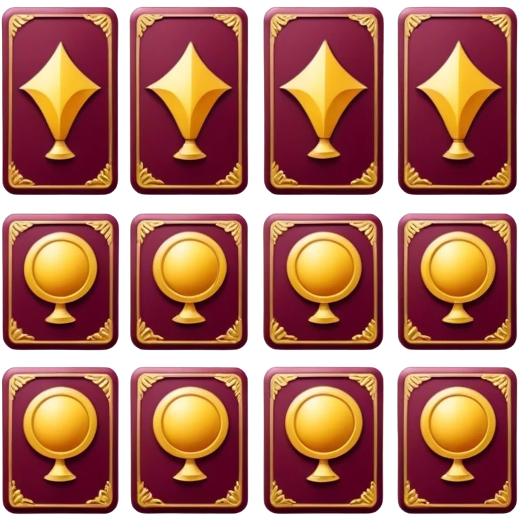  tarots Burgundy emoji