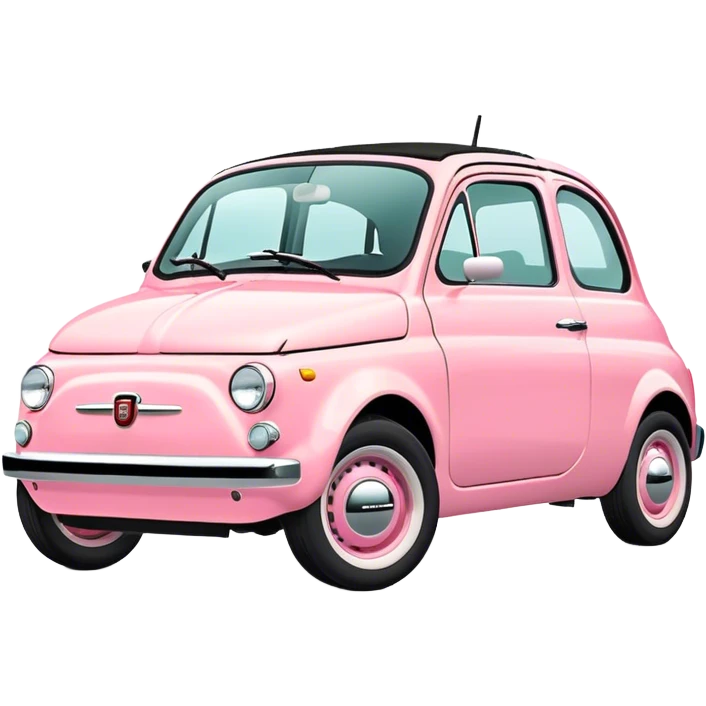 Fiat 500 Pastel  emoji